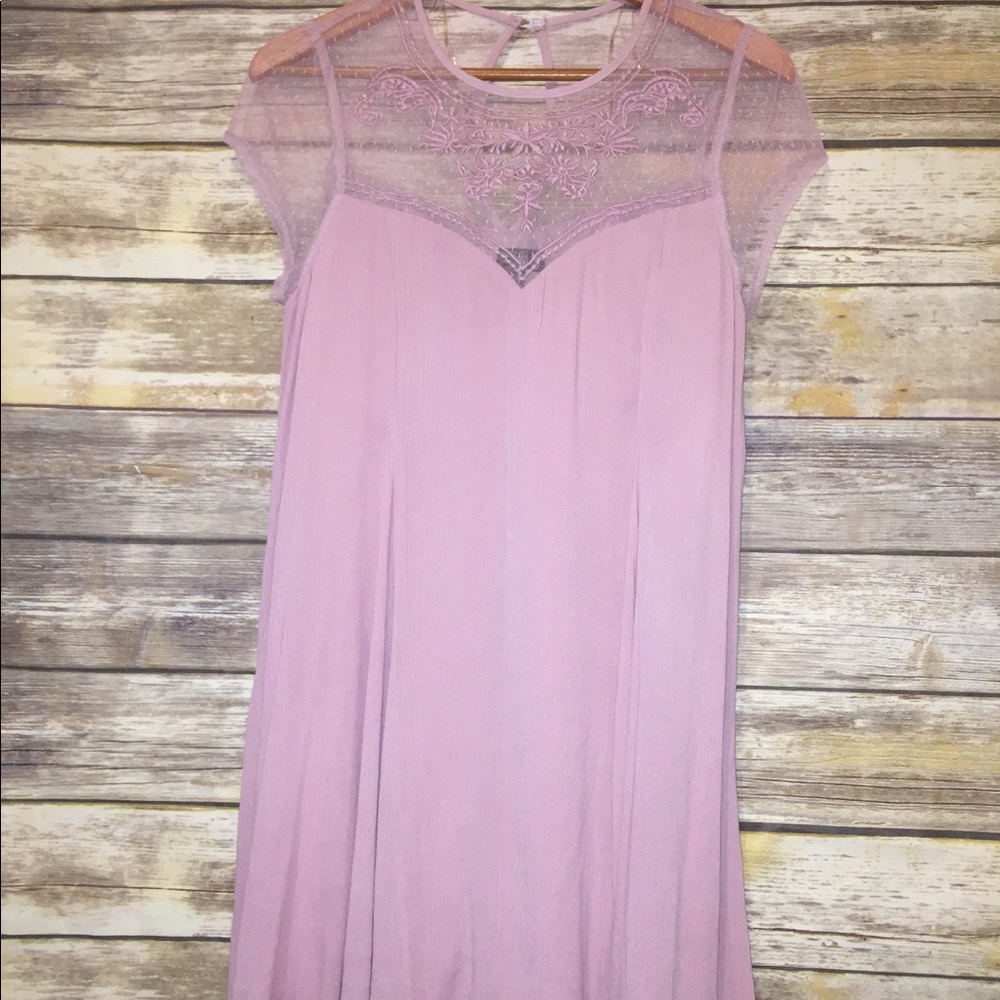 Dusty rose dress
